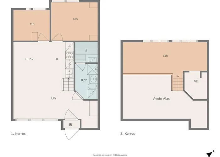 Apartamento Lomakivakka - Roomy 2bd & Loft By The Lake, Free Wifi And Sauna *