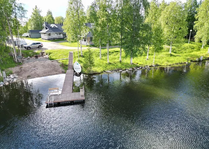 Lomakivakka - Roomy 2bd & Loft By The Lake, Free Wifi And Sauna *