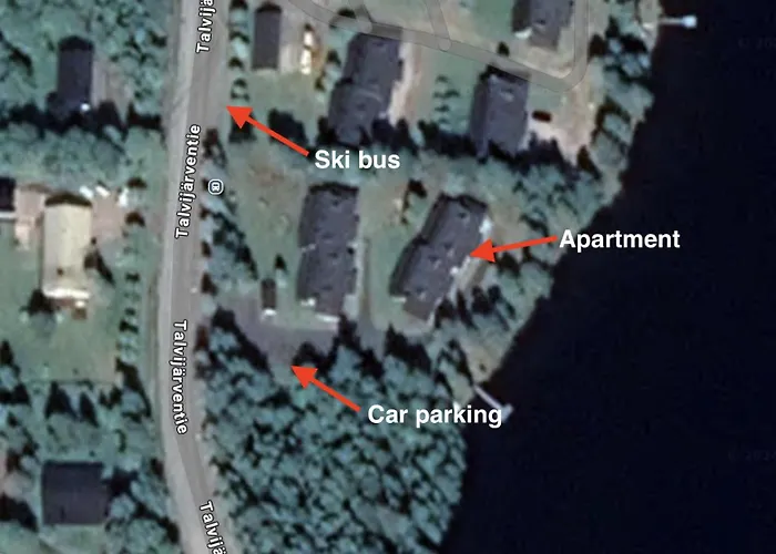 Lomakivakka - Roomy 2bd & Loft By The Lake, Free Wifi And Sauna Rukatunturi