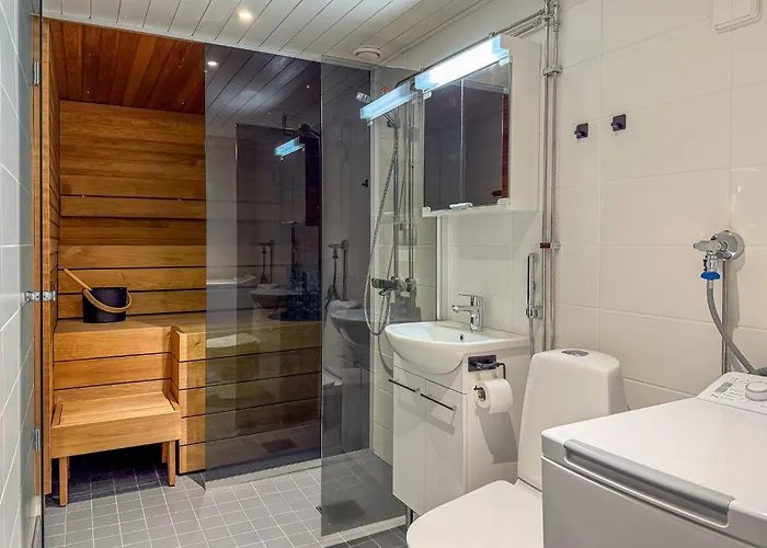 Lomakivakka - Roomy 2bd & Loft By The Lake, Free Wifi And Sauna Apartamento Rukatunturi